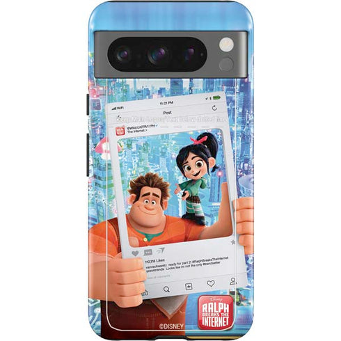 Disney Wreck-it Ralph and Vanellope Instagram Pose Google Pixel 8 Pro Impact Case